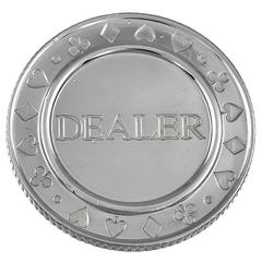 TIFFANY & CO. Sterling Silver Dealer Heads or Tails Coin 4
