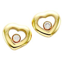Chopard Happy Diamonds Gold Icons Earrings 8
