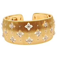 Buccellati Icona Collection Macri Cuff Bracelet with Diamonds