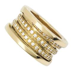 Signature Bulgari B.zero1 Ring Diamond and Gold 4