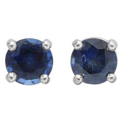 Sapphire Stud Earrings 9