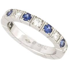 Cartier Lanieres Ring Diamond and Sapphire 5