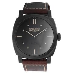 Used Panerai Radiomir Ceramica 3 Days power reserve 48mm Manual winding Wristwatch