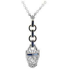 1930s Diamond Pendant 5