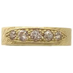 1970s Antique Diamond and Yellow Gold Ring 2