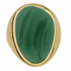 Burle Marx Forma Livre Gold Jade Ring