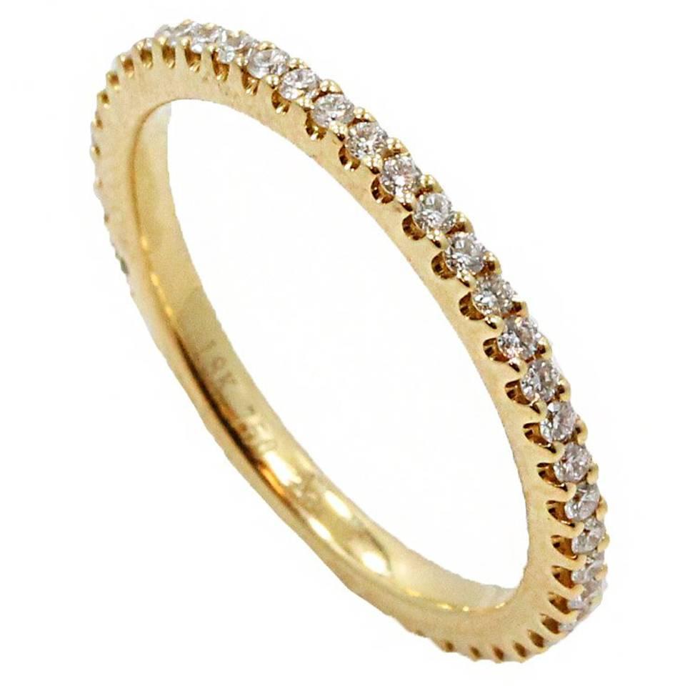 Diamond  Gold  Eternity Band For Sale