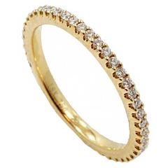 Diamond Gold Eternity Band 10