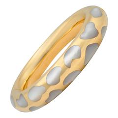 Tiffany & Co. Angela Cummings Mother-of-Pearl Gold Bangle Bracelet