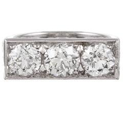 Three Stone Diamond Ring 7