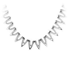 Piero Milano Diamond Gold Double Layer Necklace