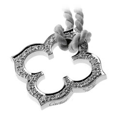 Cartier Diamond Gold Cs Necklace