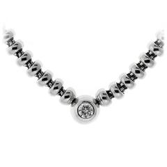 Chopard Les Chaines Solitaire Diamond Gold Necklace