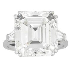 Vintage Harry Winston Diamond Ring 13.24 Carats