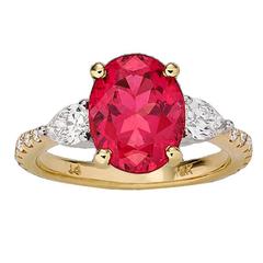 Pink Spinel Ring 3.39 Cararts
