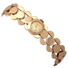 18k Rose Gold 'La Cloche' Ladies Watch - Antique French 1933 11
