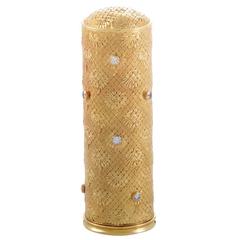 Boucheron Diamond Gold Lipstick Case