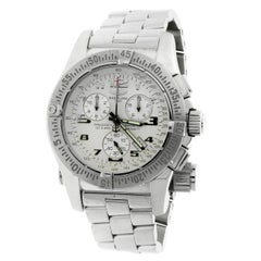 Breitling Stainless Steel Emergency Superquartz Wristwatch