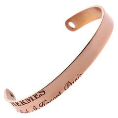 Hermes Gold Bangle Bracelet