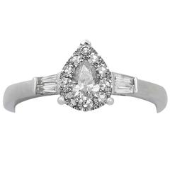 Diamond and White Gold Cocktail Ring 5