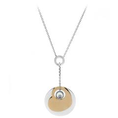 Chopard Happy Diamond Heart Gold Necklace 1