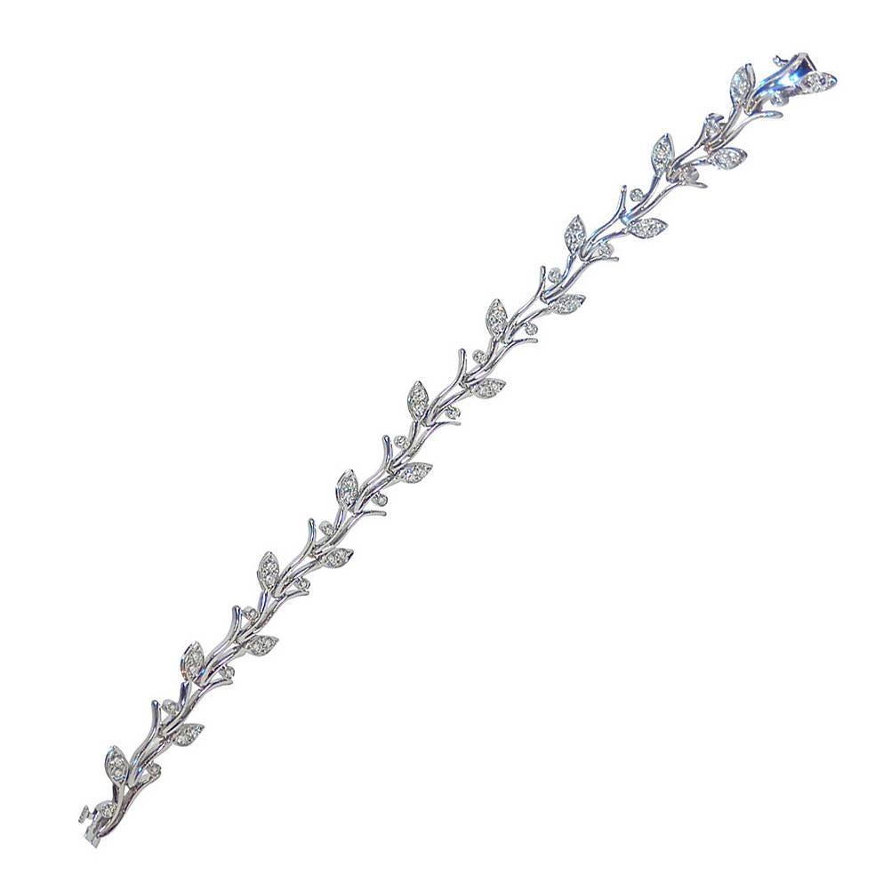Tiffany & Co. Diamond Gold Platinum Bracelet