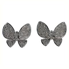 Jona Diamond Gold Butterfly Earrings 5