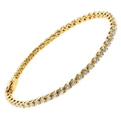 Cartier Diamant-Gold-Tennisarmband