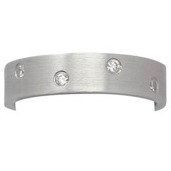 0.23Ct Diamond and 18k White Gold Ring - Contemporary Circa 2000 7