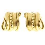 Kieselstein Cord Boucles d'oreilles à clips en or