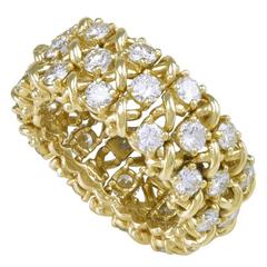 TIFFANY & CO. Diamond Gold Ring 6