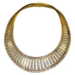 Fabulous Limited Cartier Diamond Gold Necklace