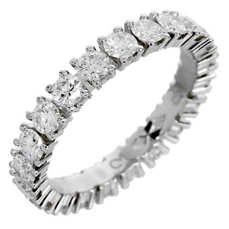 cartier platinum diamond eternity ring