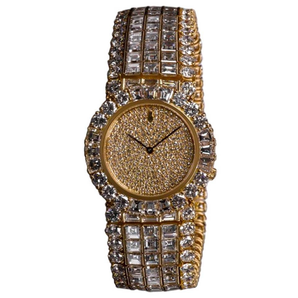 Corum Ladies Yellow Gold Diamond Quartz Wristwatch