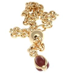 Pomellato Carnelian Gold Necklace