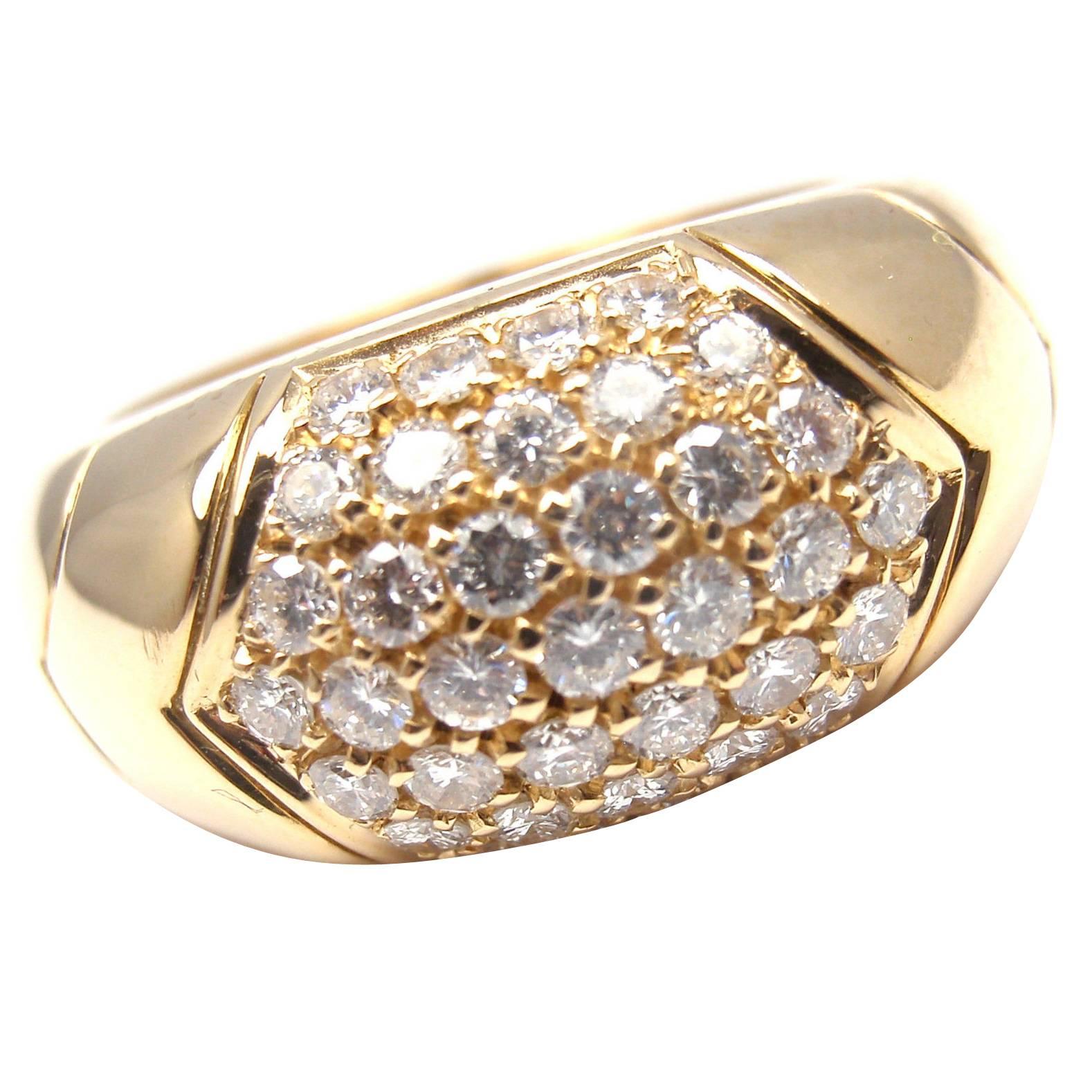 Bulgari Diamant-Gold-Bandring
