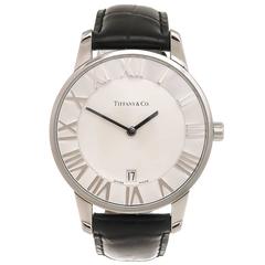 Tiffany & Co. Stainless Steel Atlas Quartz Wristwatch