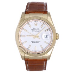 Rolex Yellow Gold Automatic Wristwatch Ref 116138