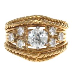 Gubelin Diamond Gold Ring