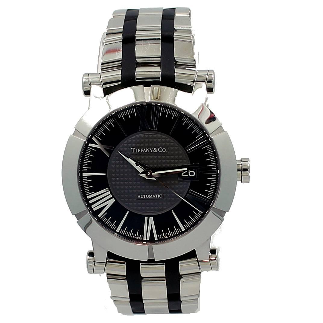 Tiffany & Co. Stainless Steel Atlas Automatic Wristwatch  For Sale