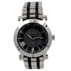 Tiffany & Co. Stainless Steel Atlas Automatic Wristwatch 