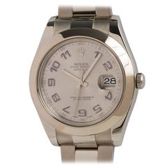 Rolex Stainless Steel Datejust II Wristwatch Ref 116334 