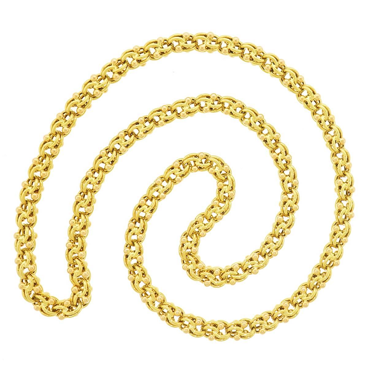 Abel & Zimmerman Gold Necklace