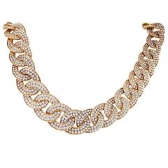 Van Cleef & Arpels Diamond and Gold Necklace 1