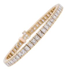 Fred Diamond Gold Tennis Bracelet 