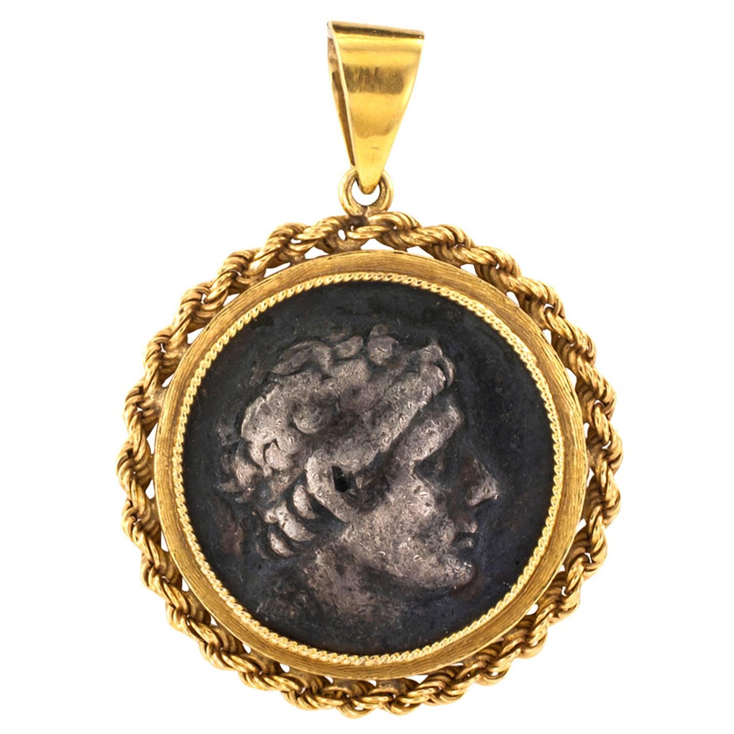 Zolotas Ancient Coin Pendant