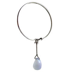 Bracelet en goutte opalescent moderne danois de Vivianna Torun pour Georg Jensen