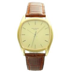Patek Philippe Yellow Gold Calatrava Automatic Wristwatch Ref 3585