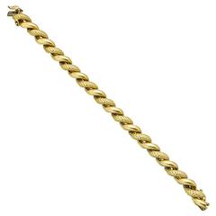 Tiffany & Co. Gold 'San Marco' Link Bracelet