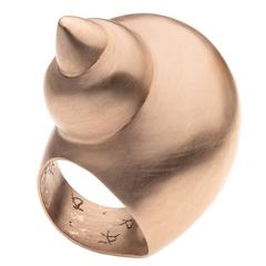 Shell, ring by Rebecca Horn, 2014 - limited edition - Artist Jewellery